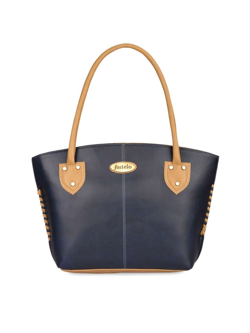Buy Fostelo Blue Solid Shoulder Bag Handbags for Women 12733904 Myntra