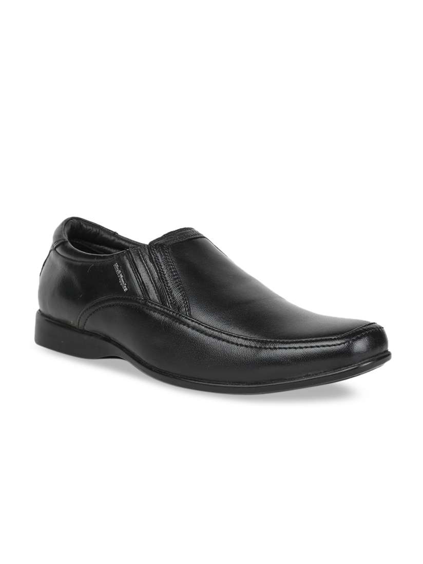 Buy Hush Puppies Men Black Formal Leather Slip On Shoes Formal Shoes for Men 12761986 Myntra