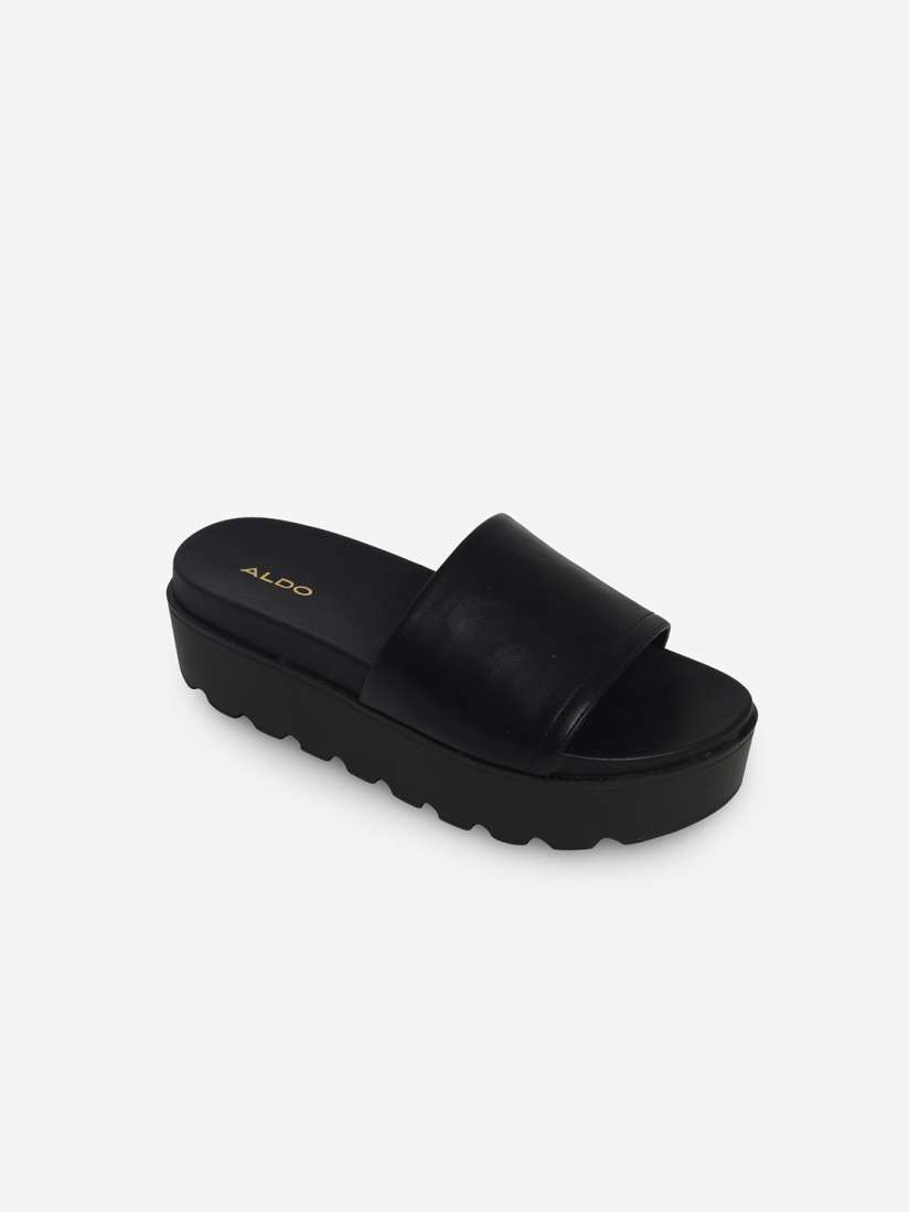 Buy ALDO Women Black Flatform Sandals Heels for Women 12751616 Myntra