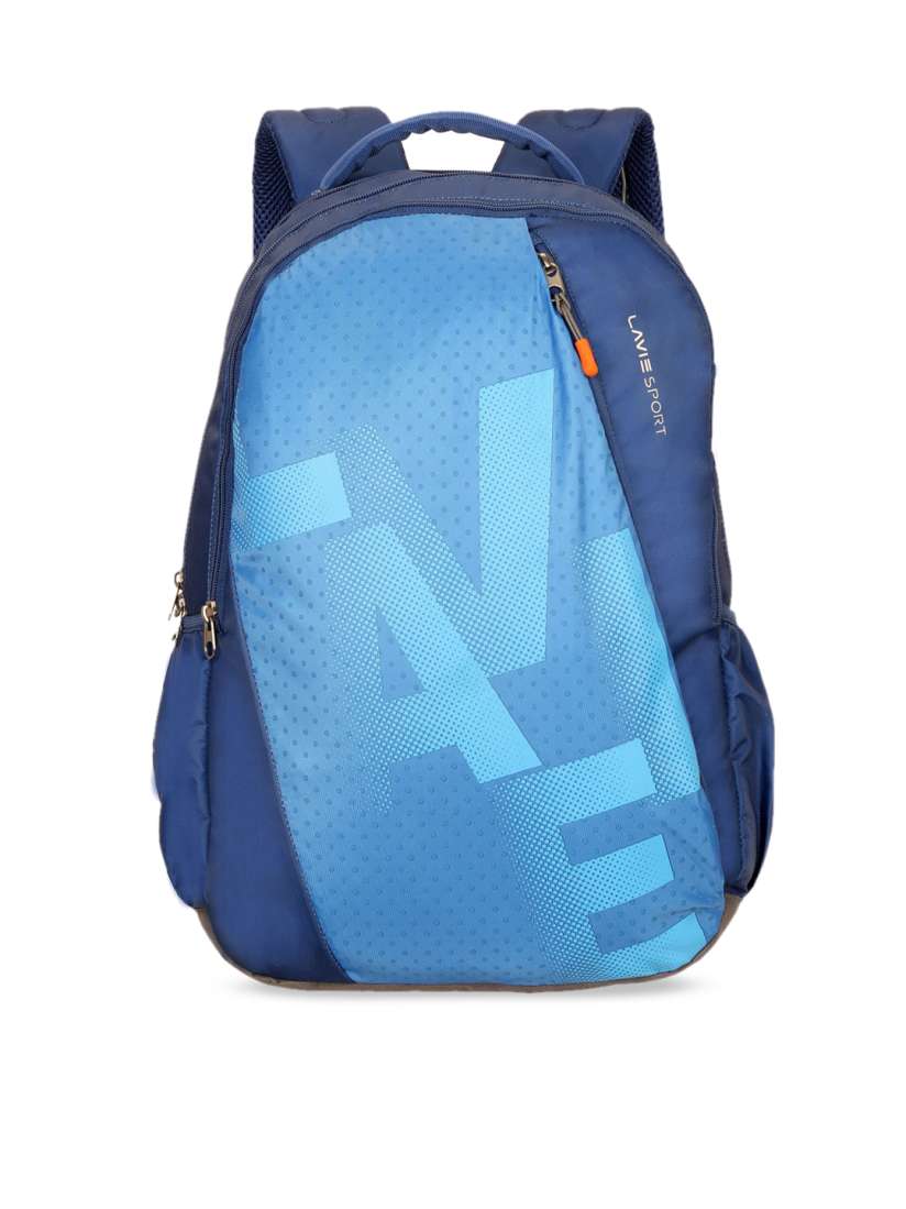 Buy LAVIE SPORT Unisex Navy Blue Brand Logo Backpack Backpacks for Unisex 12814860 Myntra