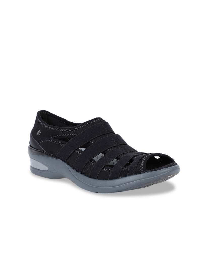Buy Naturalizer Black PU Comfort Sandals Heels for Women 12819710 Myntra