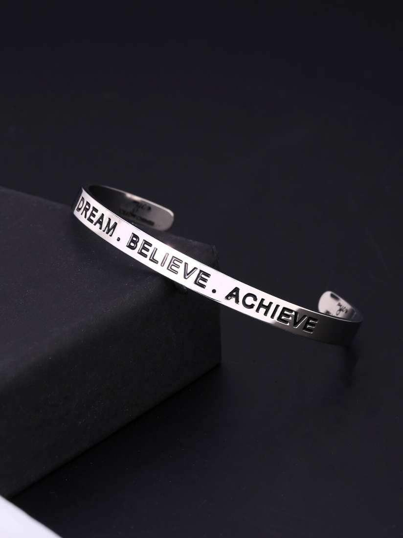 Yellow chimes stainless steel rhodium bracelet on sale