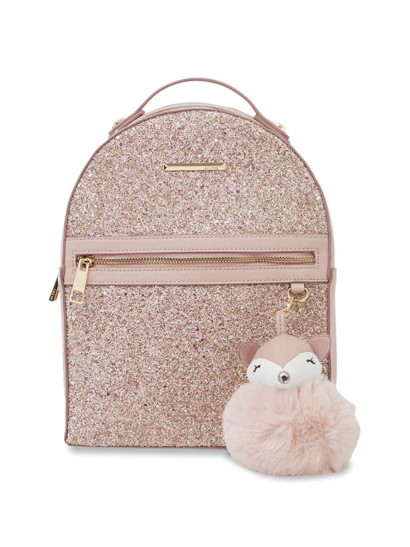 Buy ALDO Women Rose Gold Textured Backpack Backpacks for Women 12831678 Myntra