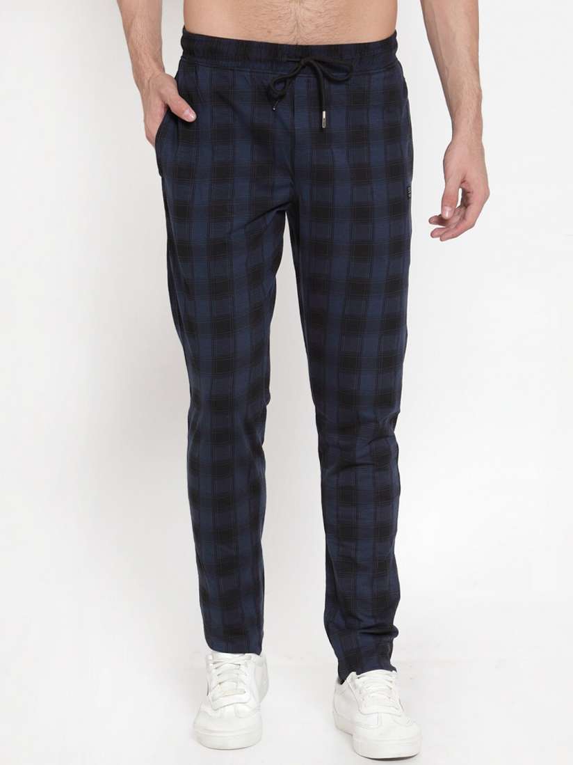 Mens checkered track pants shop