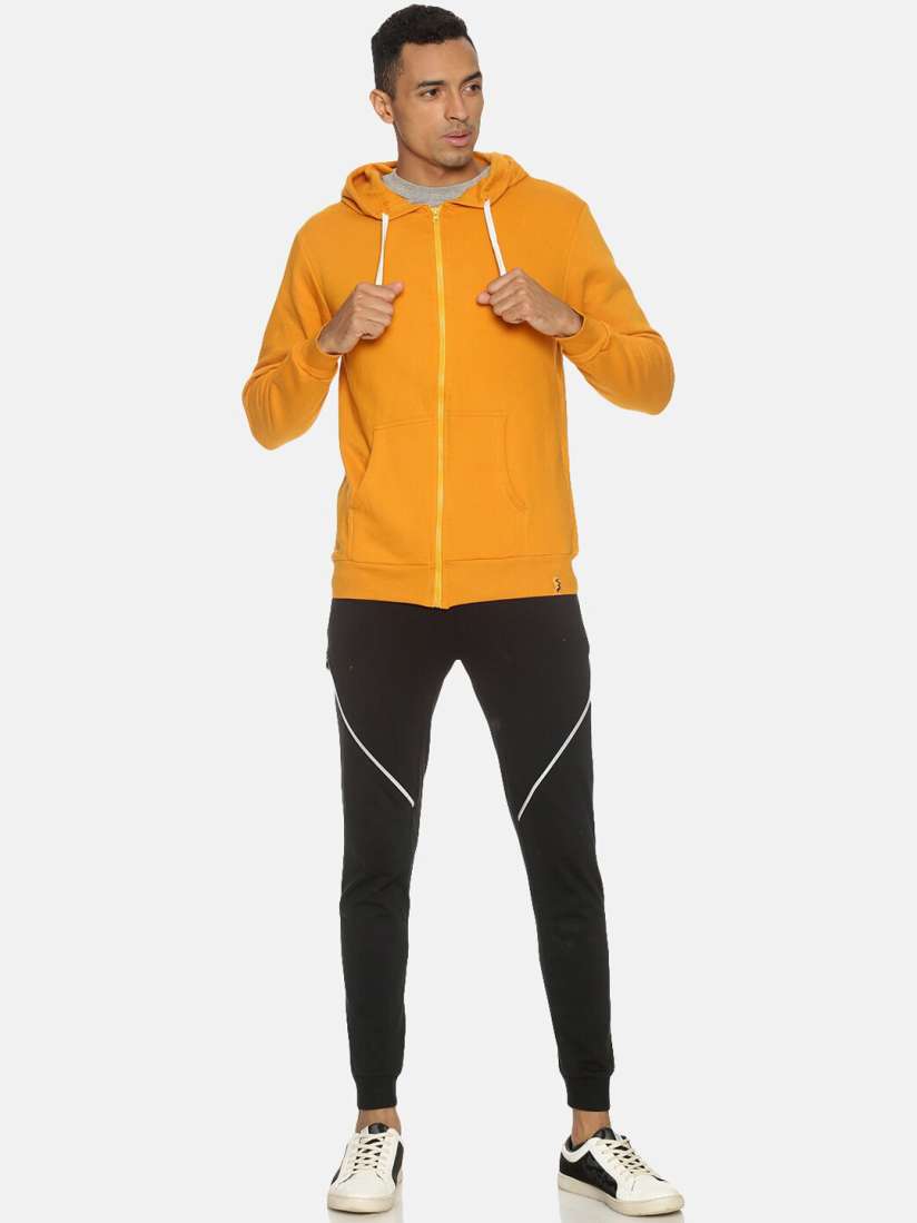 Mustard tracksuit mens best sale