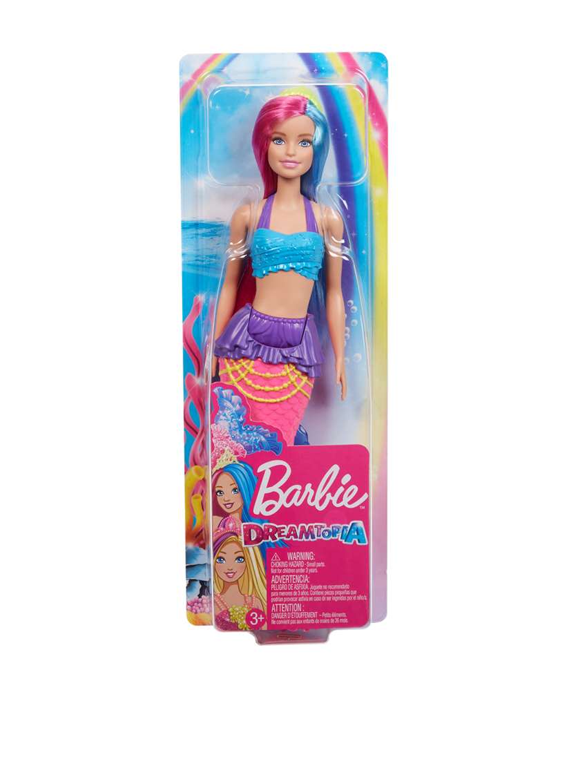 Buy Barbie Kids Blue Pink Dreamtopia Surprise Mermaid Doll Soft Toys and Dolls for Unisex Kids 12696890 Myntra