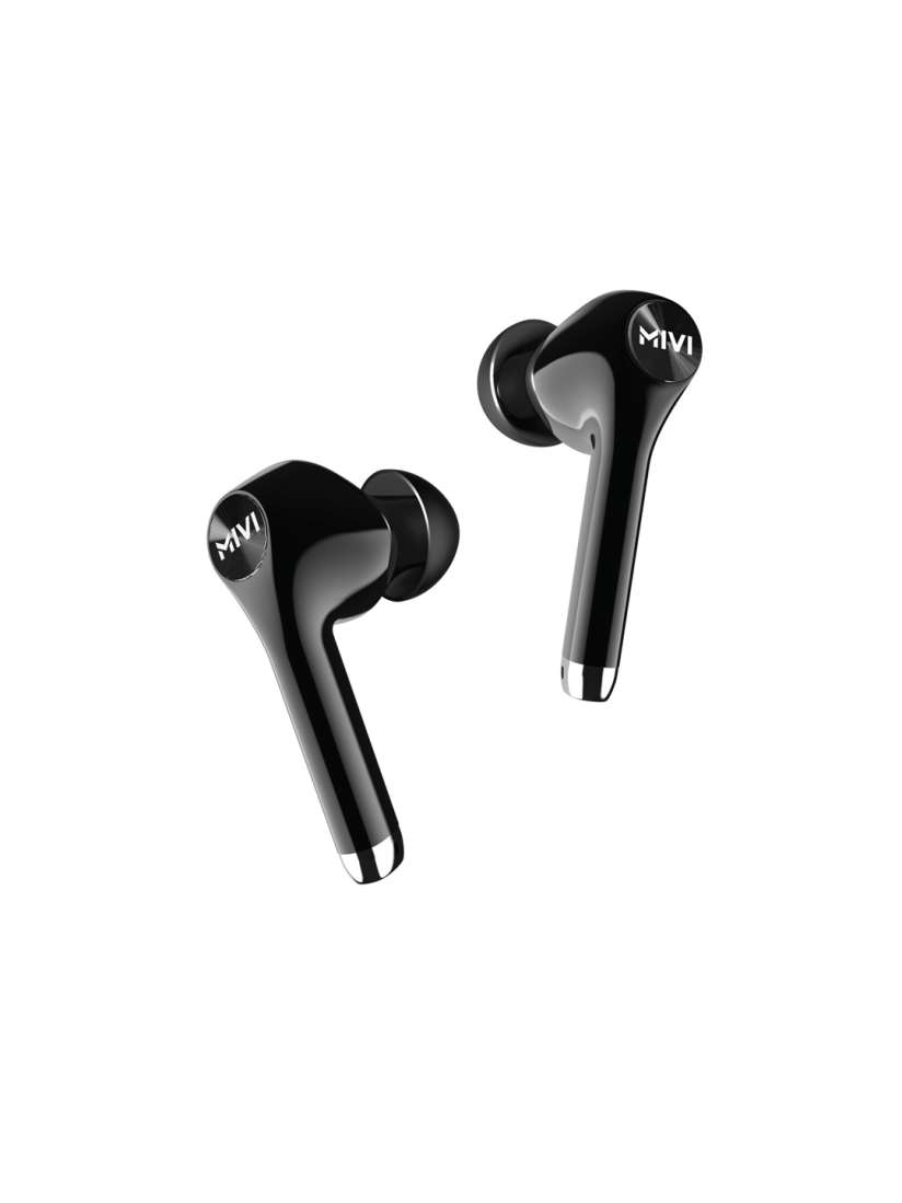 Buy mivi Unisex Black Sustainable True Wireless Duopods M80 Headphones for Unisex 12944628 Myntra
