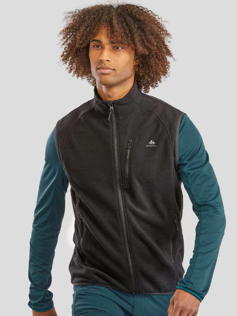 Sleeveless fleece jacket men's new arrivals
