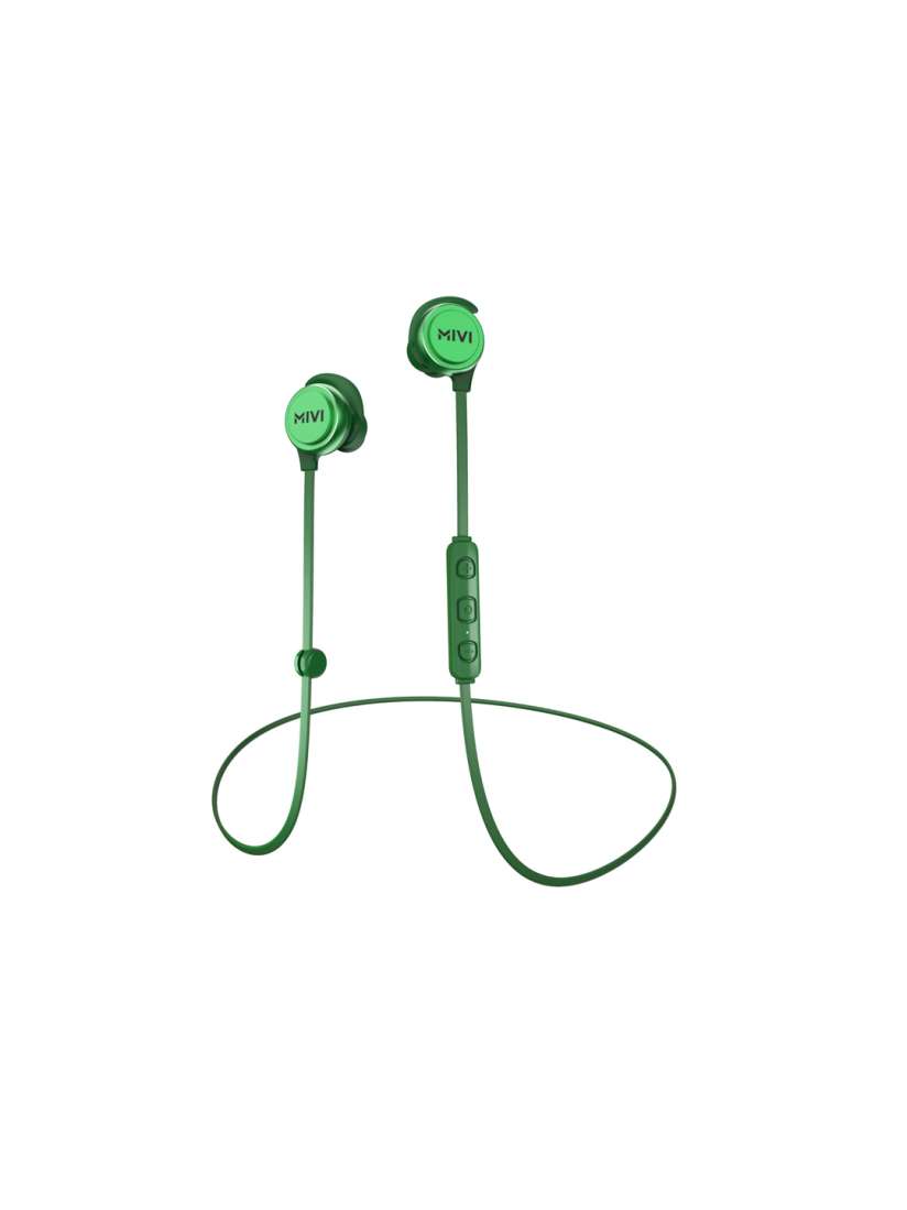 Buy mivi Green Thunderbeats Bluetooth Wireless Earphones With Mic Headphones for Unisex 12944626 Myntra