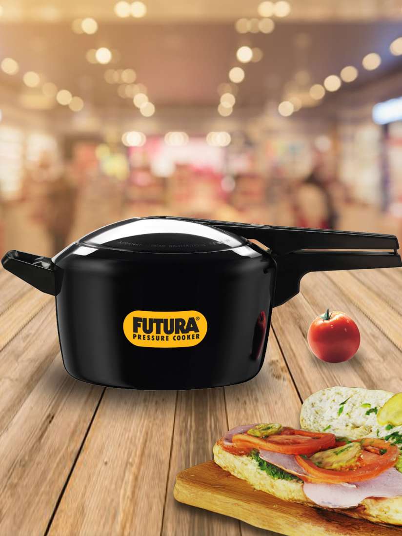 Buy Hawkins Black Hard Anodised Pressure Cooker 5 Ltr Pressure Cooker for Unisex 12936622 Myntra