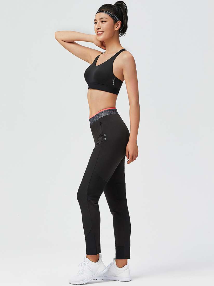 Buy Domyos by Decathlon Women Black High Support Padded Sports Bra Bra for Women 12975908 Myntra