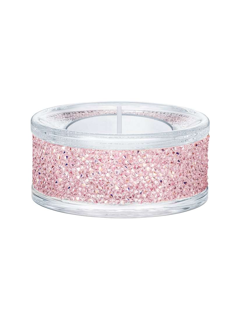 Buy SWAROVSKI Pink Shimmer Tea Light Holders Candle Holders for Unisex 12974820 Myntra