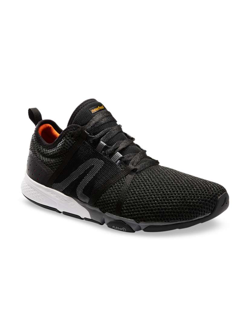 Buy Newfeel By Decathlon Men Black Synthetic Walking Shoes Sports Shoes for Men 12989252 Myntra