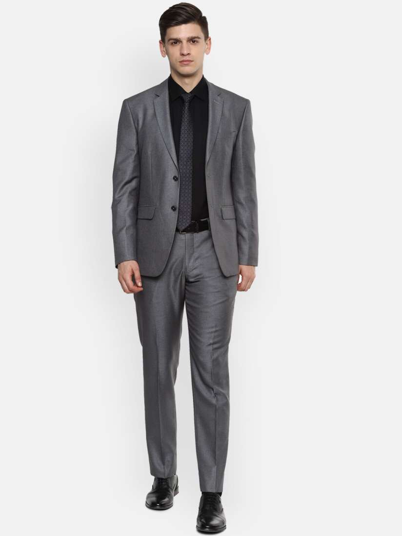Louis philippe grey suit online