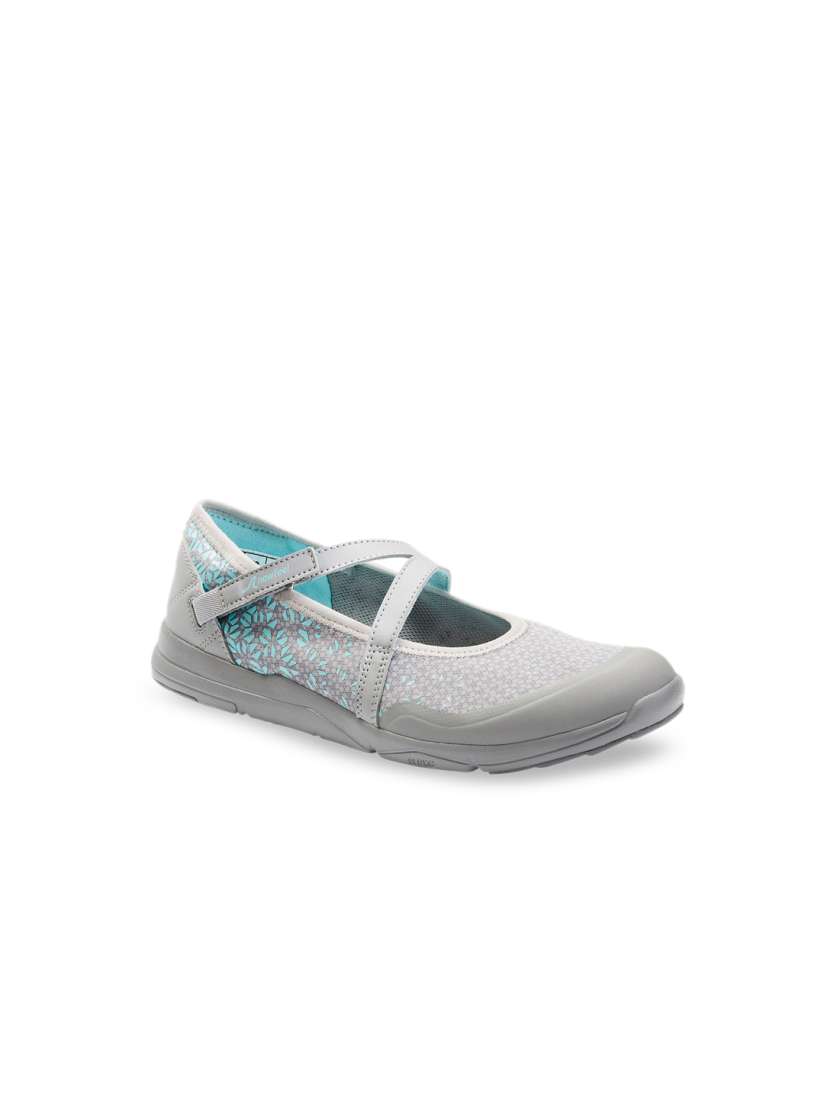 Buy Newfeel By Decathlon Women Grey Melange Ballerina Strap Walking Shoes Sports Shoes for Women 12991434 Myntra