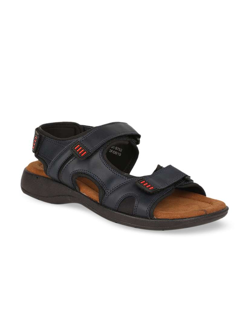 Buy Bata Men Navy Blue Solid Sports Sandals Sports Sandals for Men 12983046 Myntra