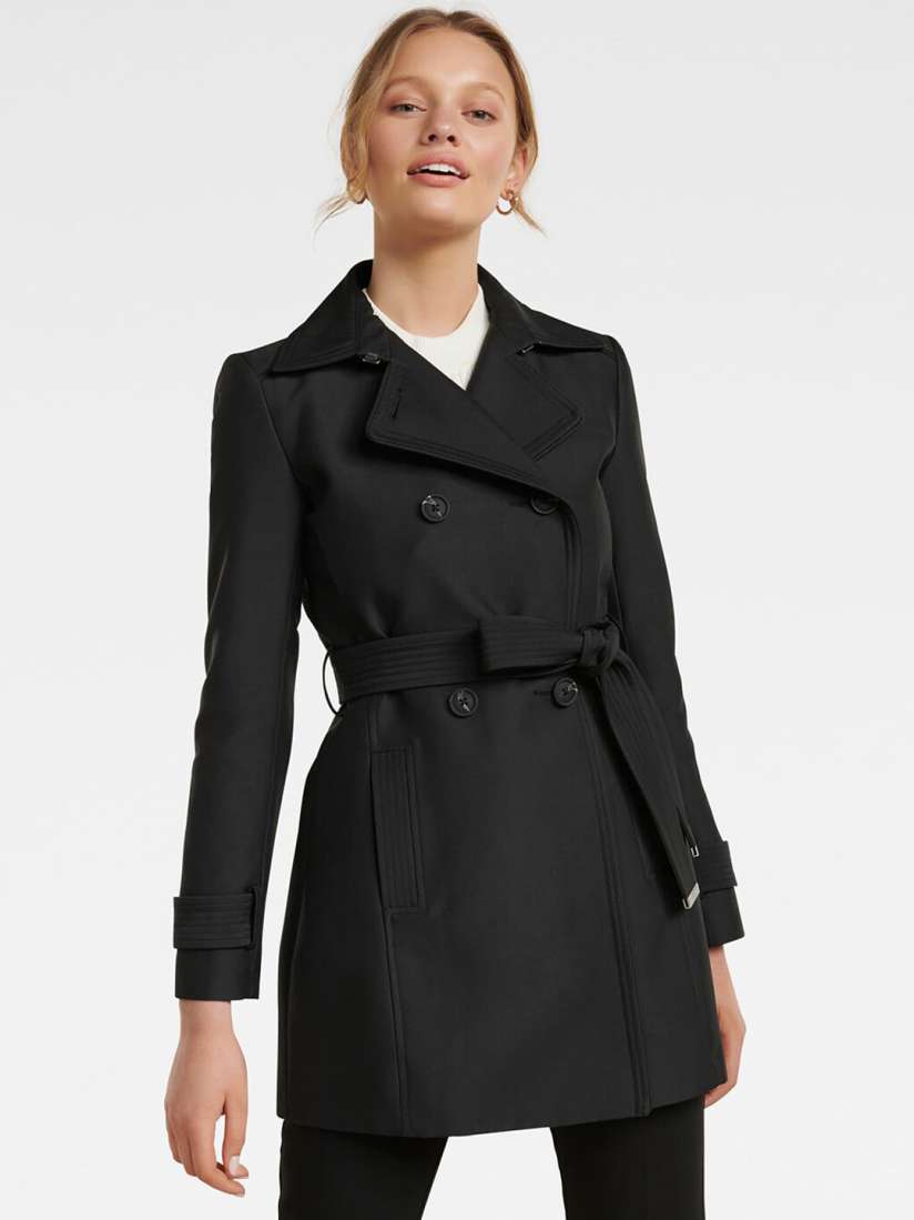 Forever new black coat sale