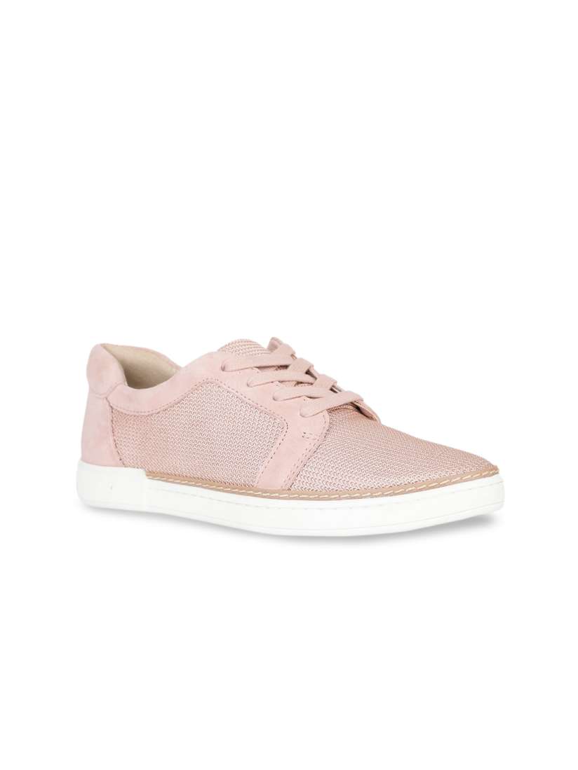 Buy Naturalizer Women Pink Leather Sneakers Casual Shoes for Women 12988292 Myntra