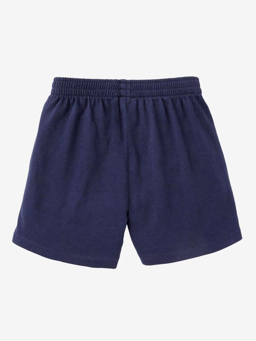 Navy blue track shorts clearance