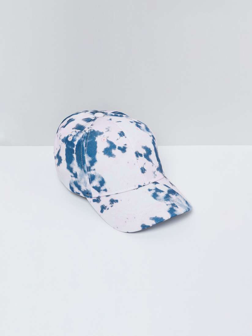 Buy max Women Blue White Printed Baseball Cap Caps for Women 12994456 Myntra