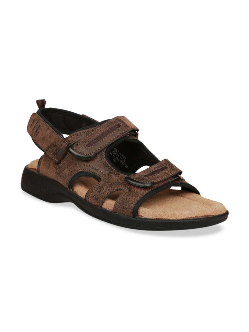Buy Bata Men Brown Solid Sports Sandals Sports Sandals for Men 13067190 Myntra