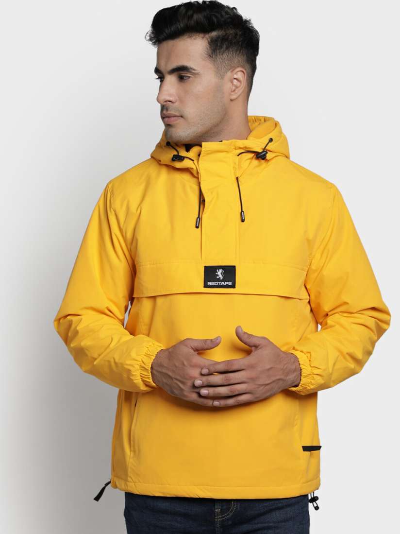 Yellow and red windbreaker on sale