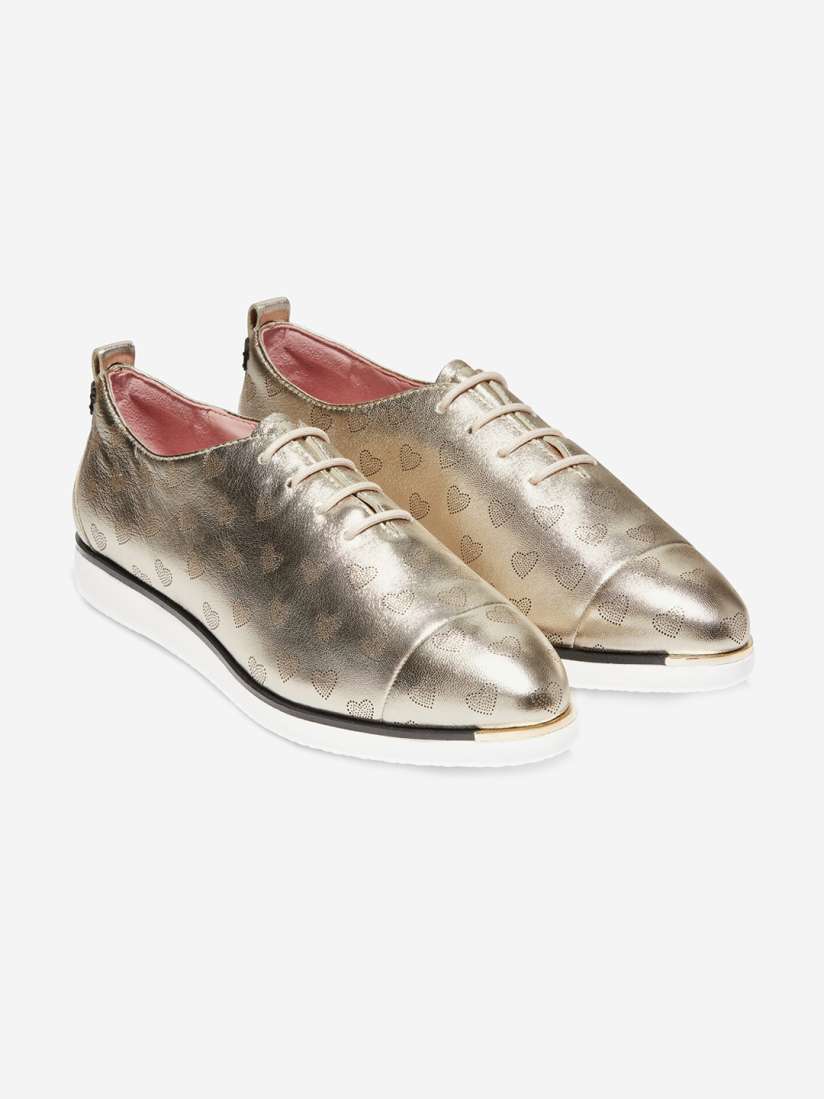 Cole haan gold shoes best sale