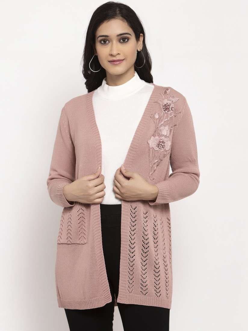 Pink republic open front cardigan hot sale