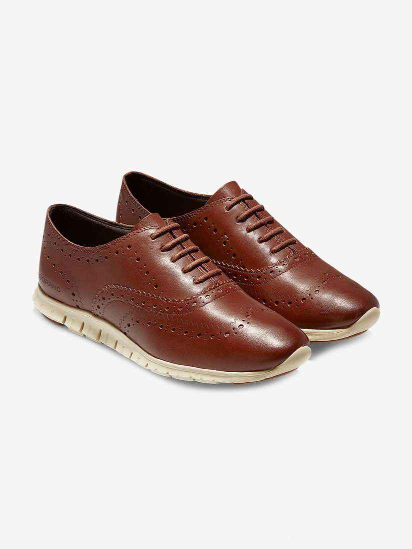 Buy Cole Haan Women Brown Leather Brogues Casual Shoes for Women 13077864 Myntra