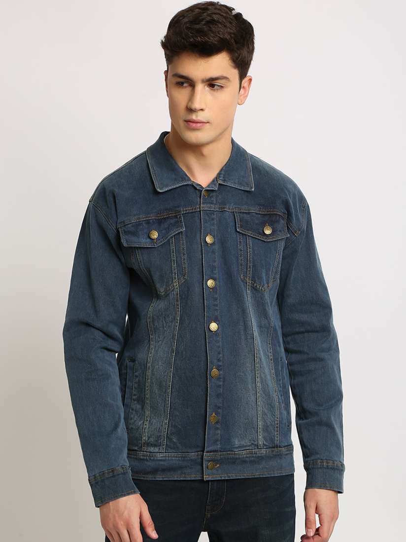 Jeans jacket myntra outlet