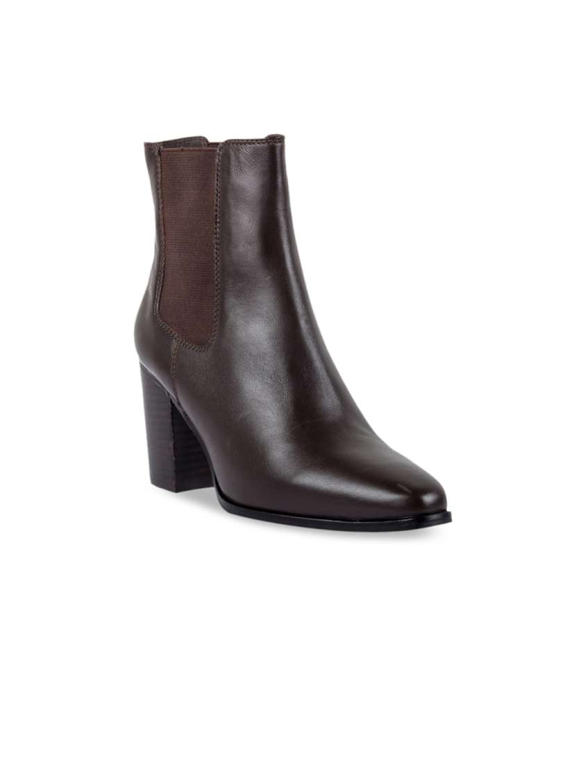 Buy Vanilla Moon Women Brown Flat Boots Boots for Women 13098100 Myntra