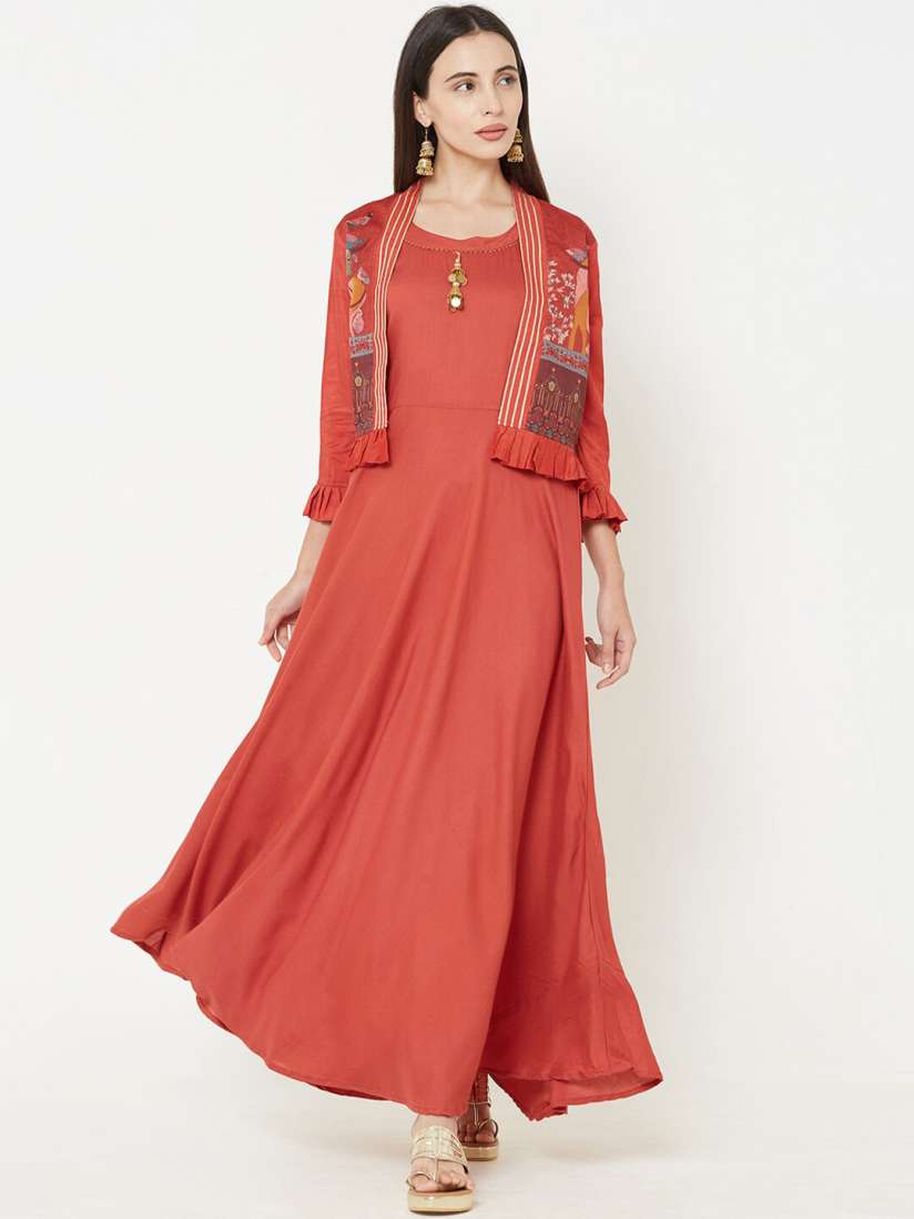 Myntra gown for ladies store