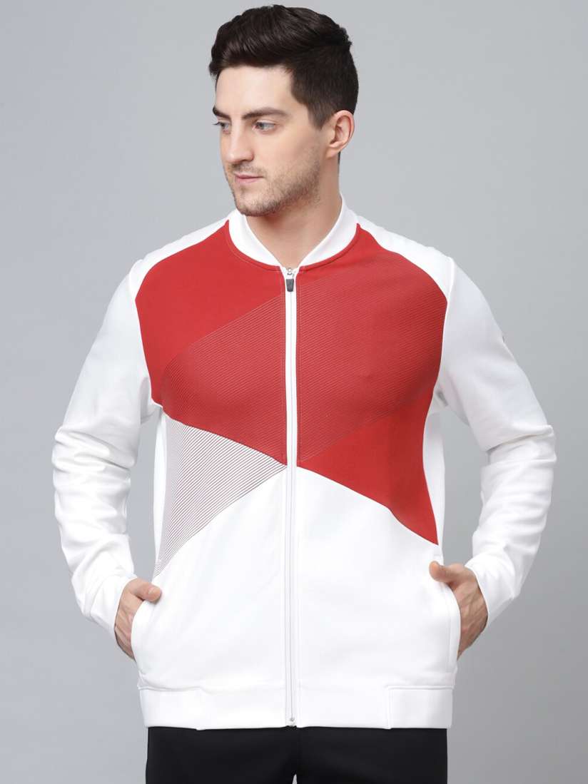 Asics warm up jacket deals