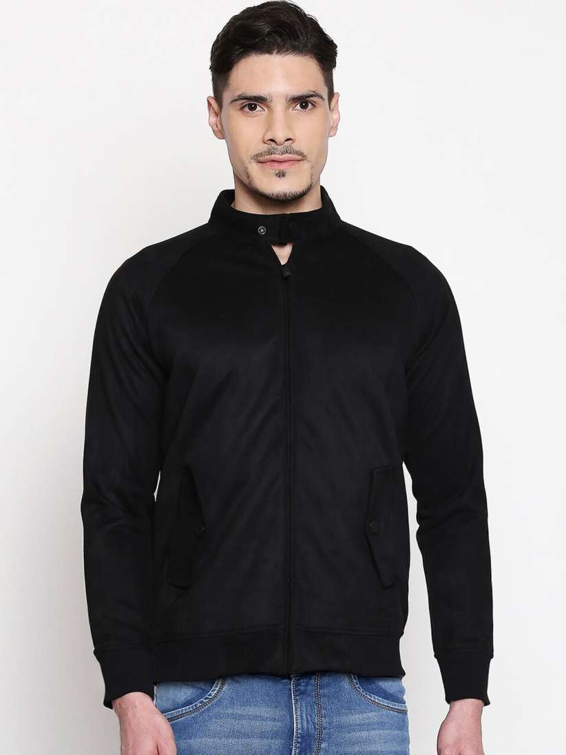 Buy Mufti Men Black Solid Bomber Jacket Jackets for Men 13208384 Myntra