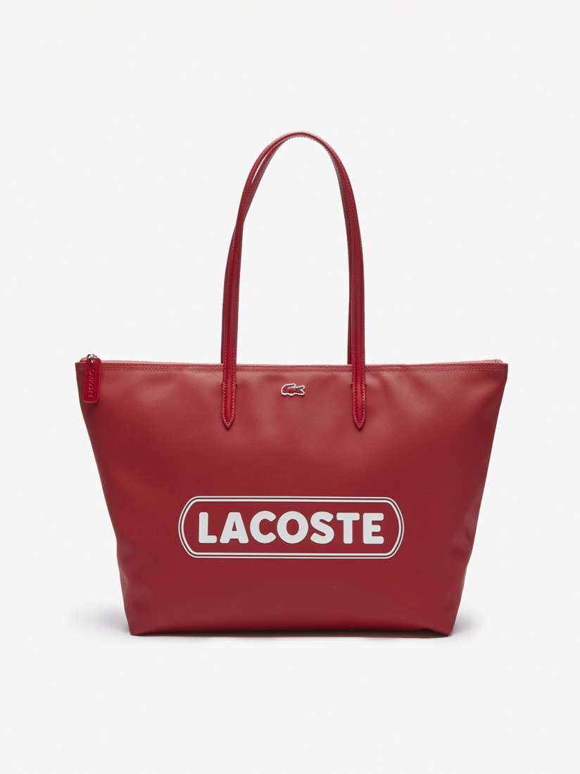 Buy Lacoste Red Printed Tote Bag Handbags for Women 13210084 Myntra