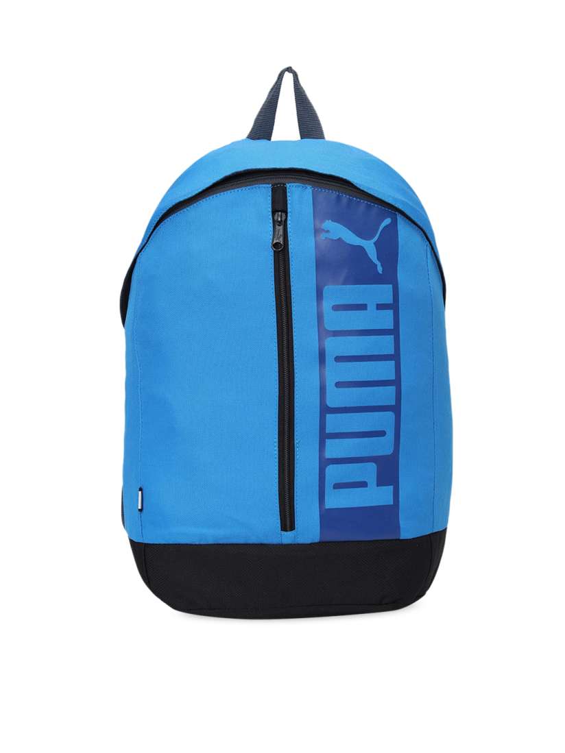 Buy Puma Unisex Blue Brand Logo Backpack Backpacks for Unisex 13260338 Myntra