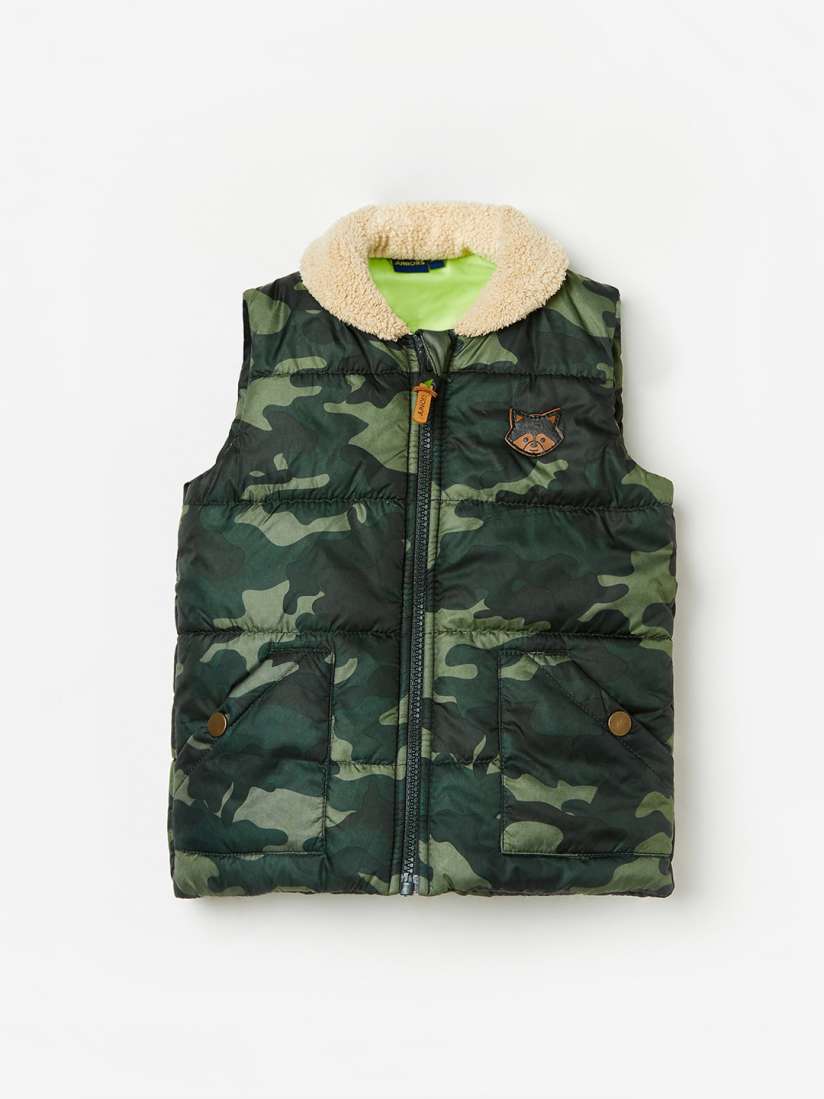Buy Juniors by Lifestyle Boys Olive Green Printed Windcheater Padded Jacket Jackets for Boys 13262580 Myntra