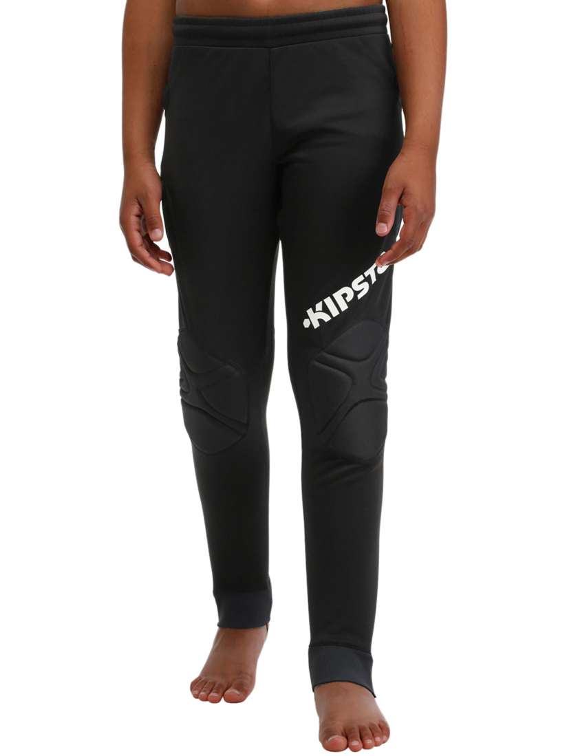 Buy Kipsta By Decathlon Kids Black Solid Slim Fit Football Goalkeeper F300 Track Pants Track Pants for Unisex Kids 13271930 Myntra