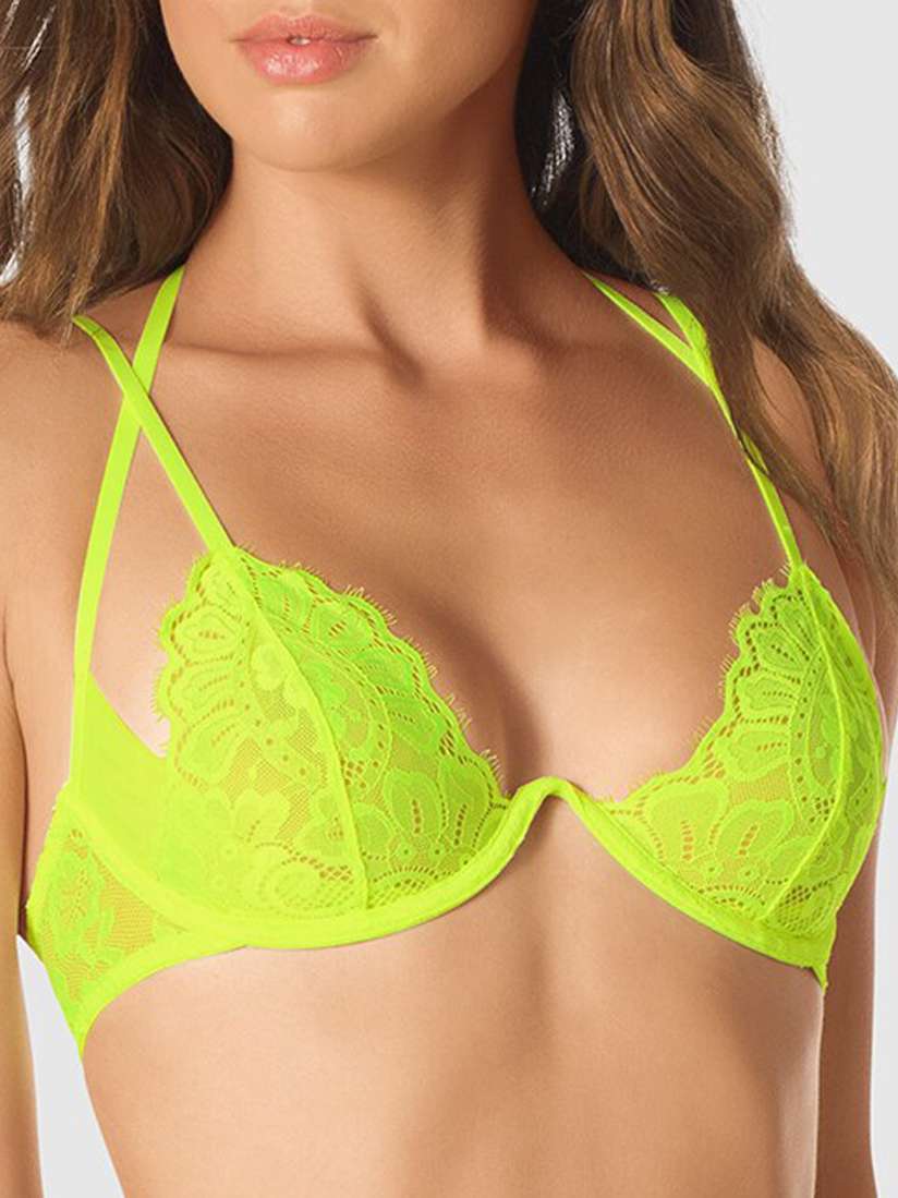 fluorescent bralette