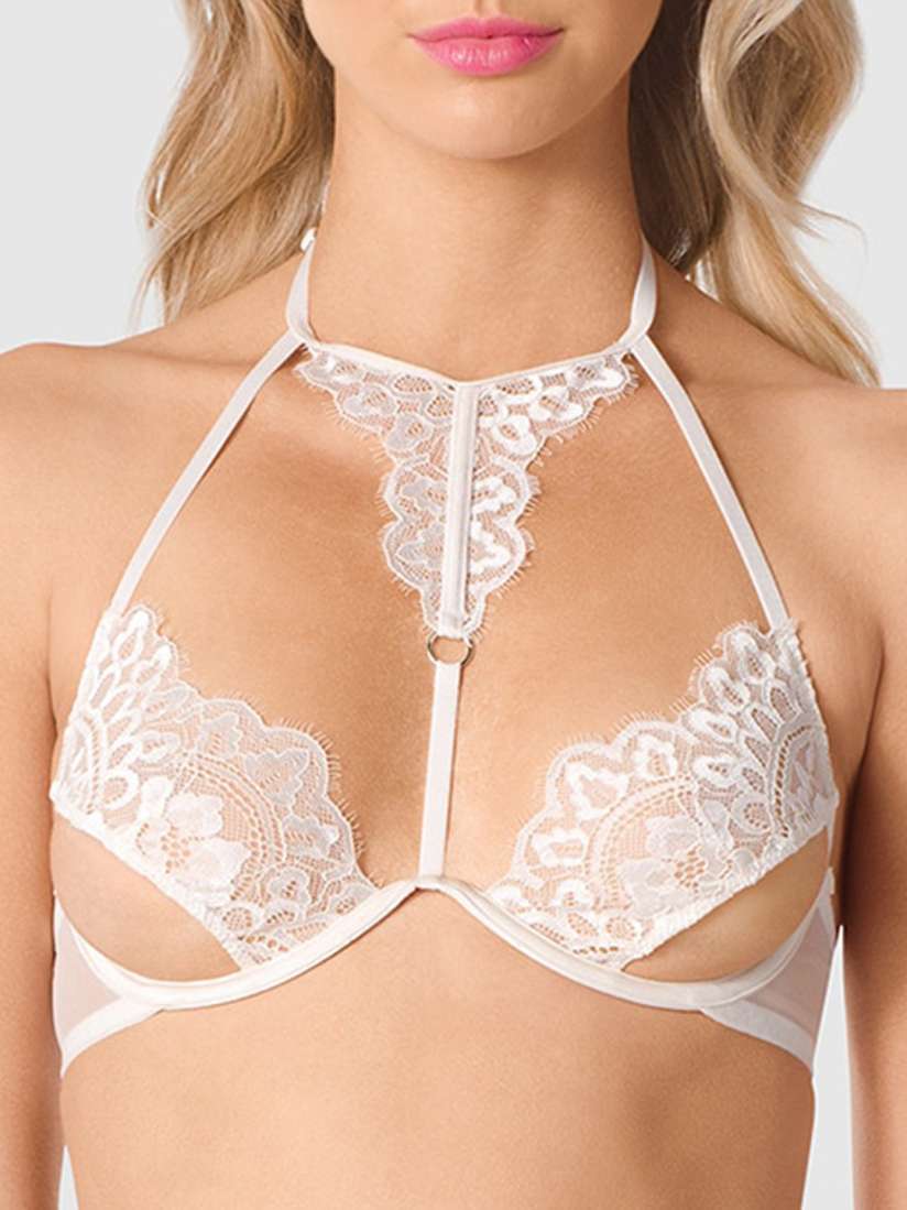 Buy La Senza White Lace Underwired Non Padded Bralette 11164710 68H0 Bra for Women 13307418 Myntra