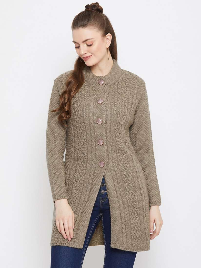Olive cardigan sweater womens best sale