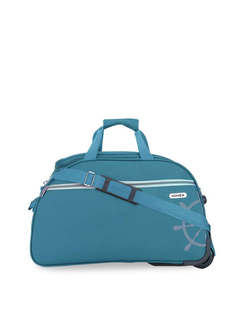 Buy NOVEX Unisex Teal Blue Solid Travel Canyon Duffle Bag Duffel Bag for Unisex 13310654 Myntra