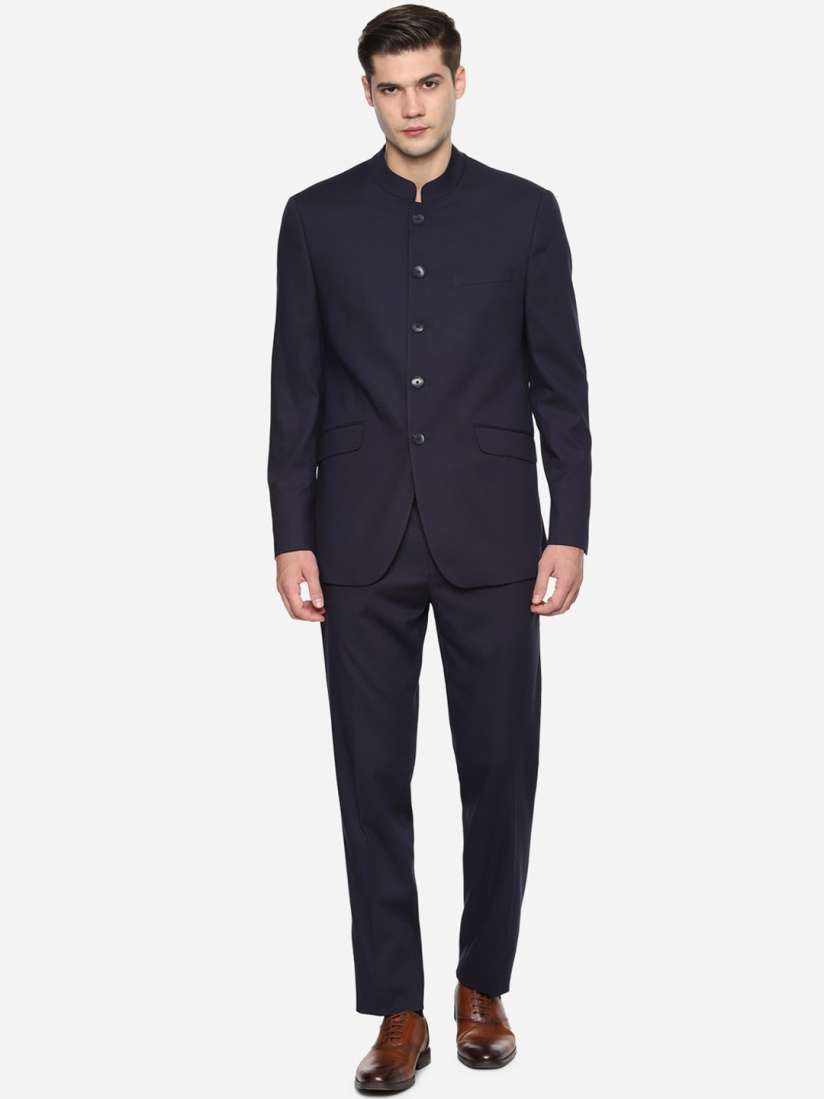 Van heusen bandhgala suits cheap
