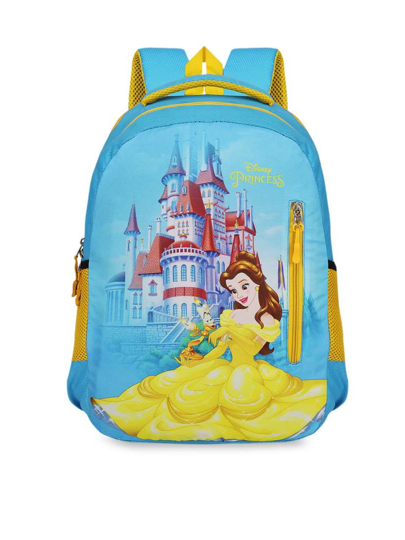 Buy Priority Girls Blue Yellow Disney Princess Belle 32 Litres School Backpack Backpacks for Girls 13323478 Myntra
