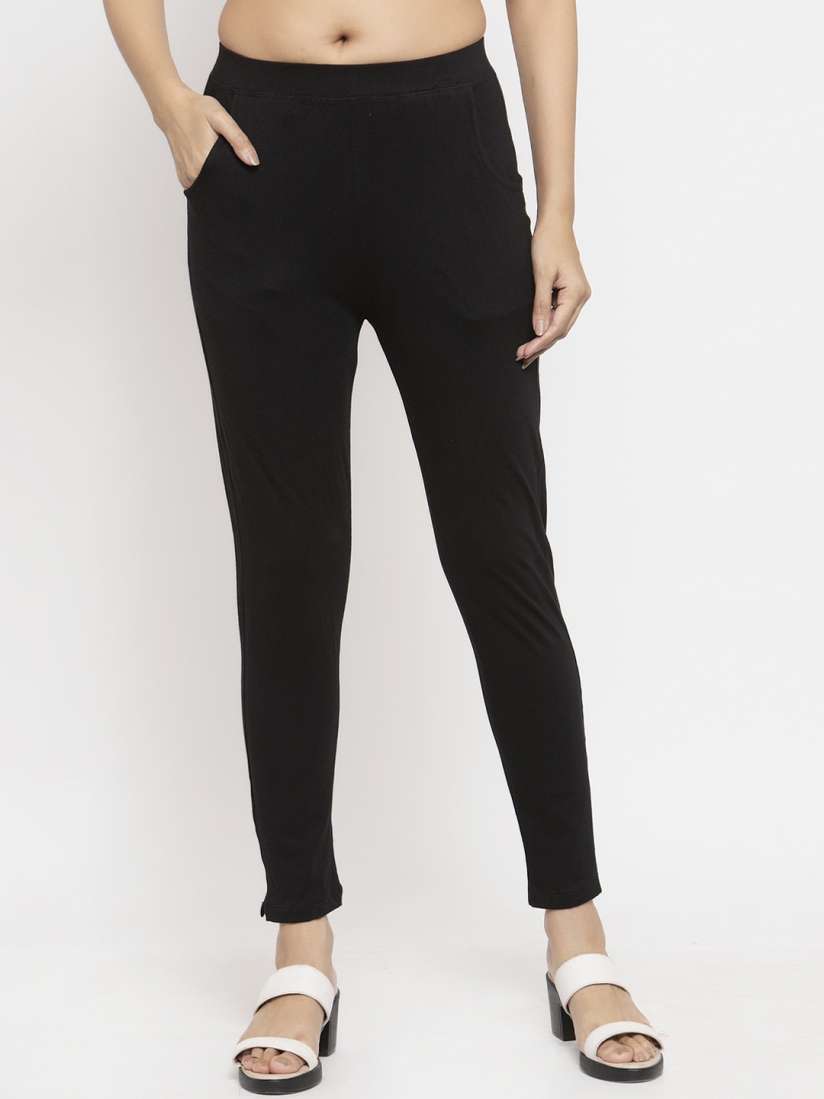 Black skinny treggings new arrivals