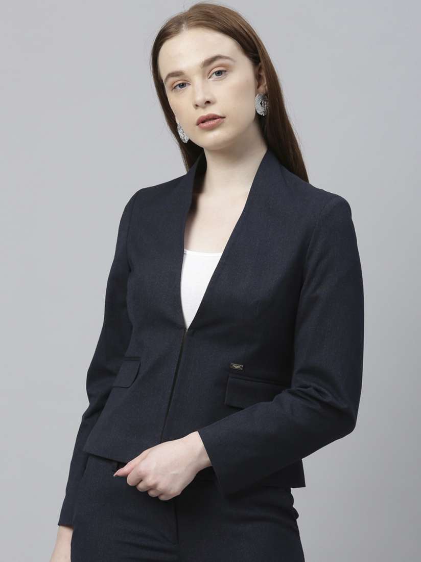 Park avenue navy blue blazer on sale