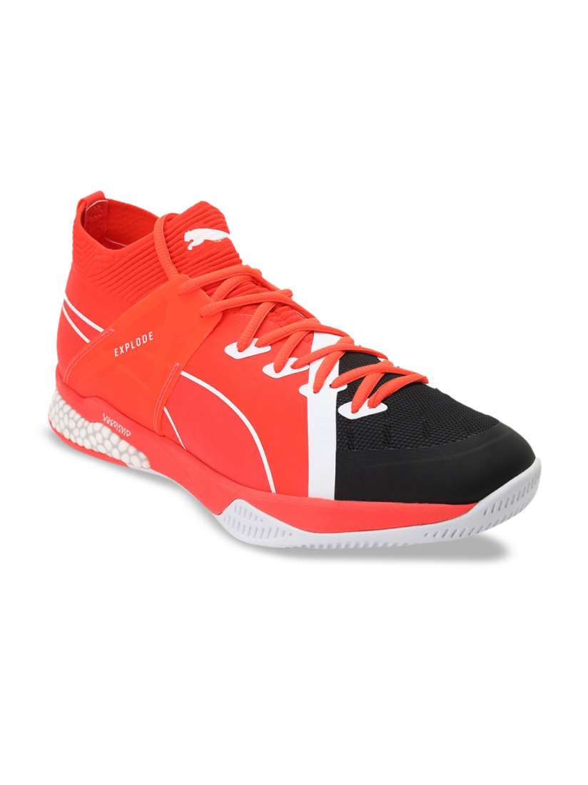 Buy Puma Unisex Orange Black Colourblocked Explode XT Hybrid 1 Baseball Shoes Sports Shoes for Unisex 13150304 Myntra