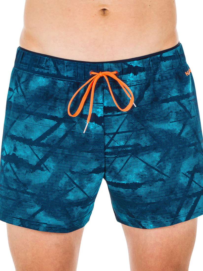 Buy Nabaiji By Decathlon Men Blue Printed Swim Shorts Swimwear for Men 13169582 Myntra