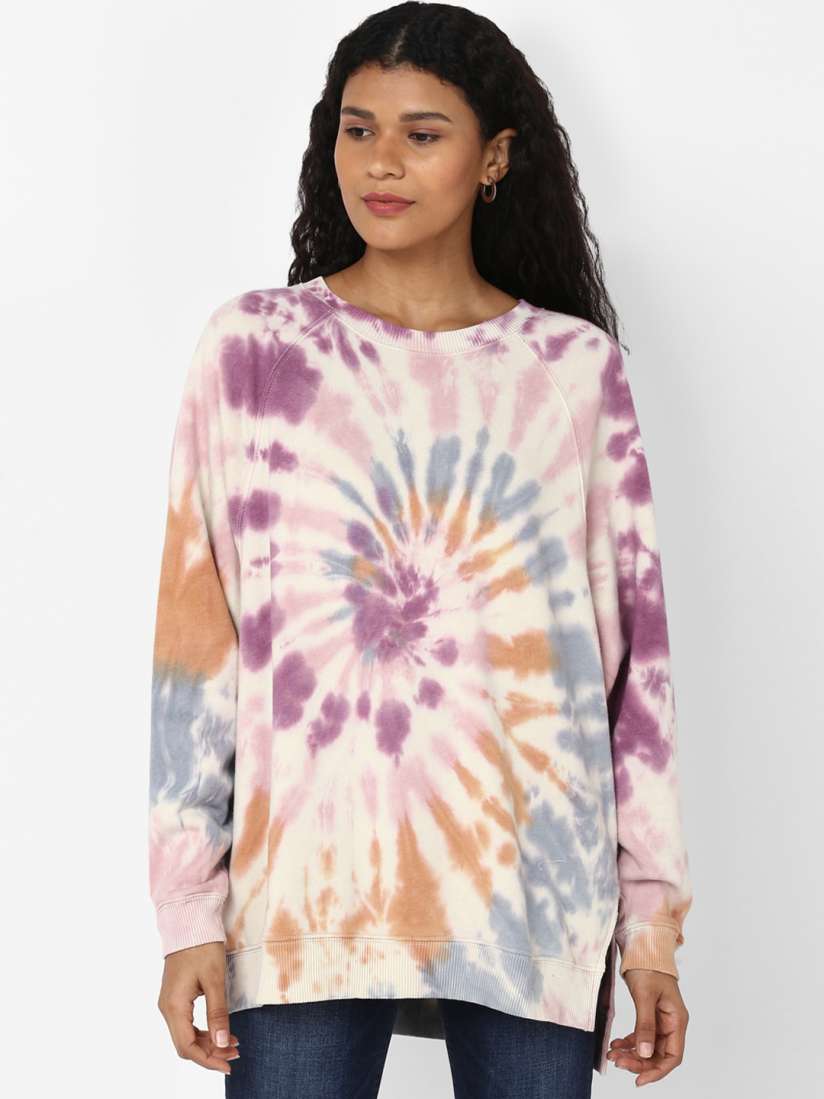 Buy AMERICAN EAGLE OUTFITTERS Women Pink Printed Sweatshirt Sweatshirts for Women 13180986 Myntra