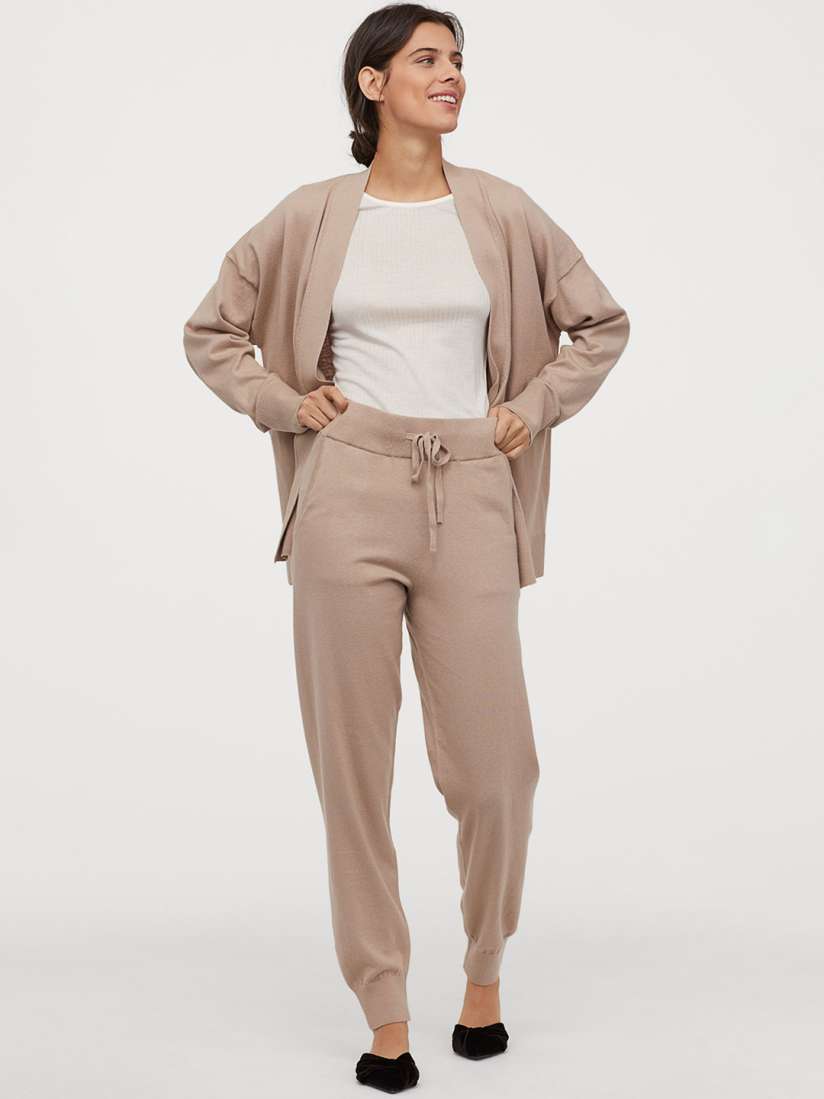 H & m cashmere joggers on sale